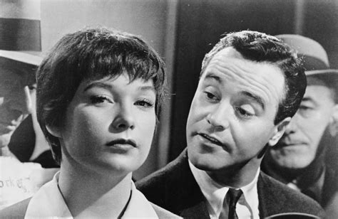 The Apartment: Directed by Billy Wilder. With Jack Lemmon, Shirley MacLaine, Fred MacMurray, Ray Walston. A Manhattan insurance clerk tries to rise in his company by letting its executives use his apartment for trysts, but complications and a romance of his own ensue. 
